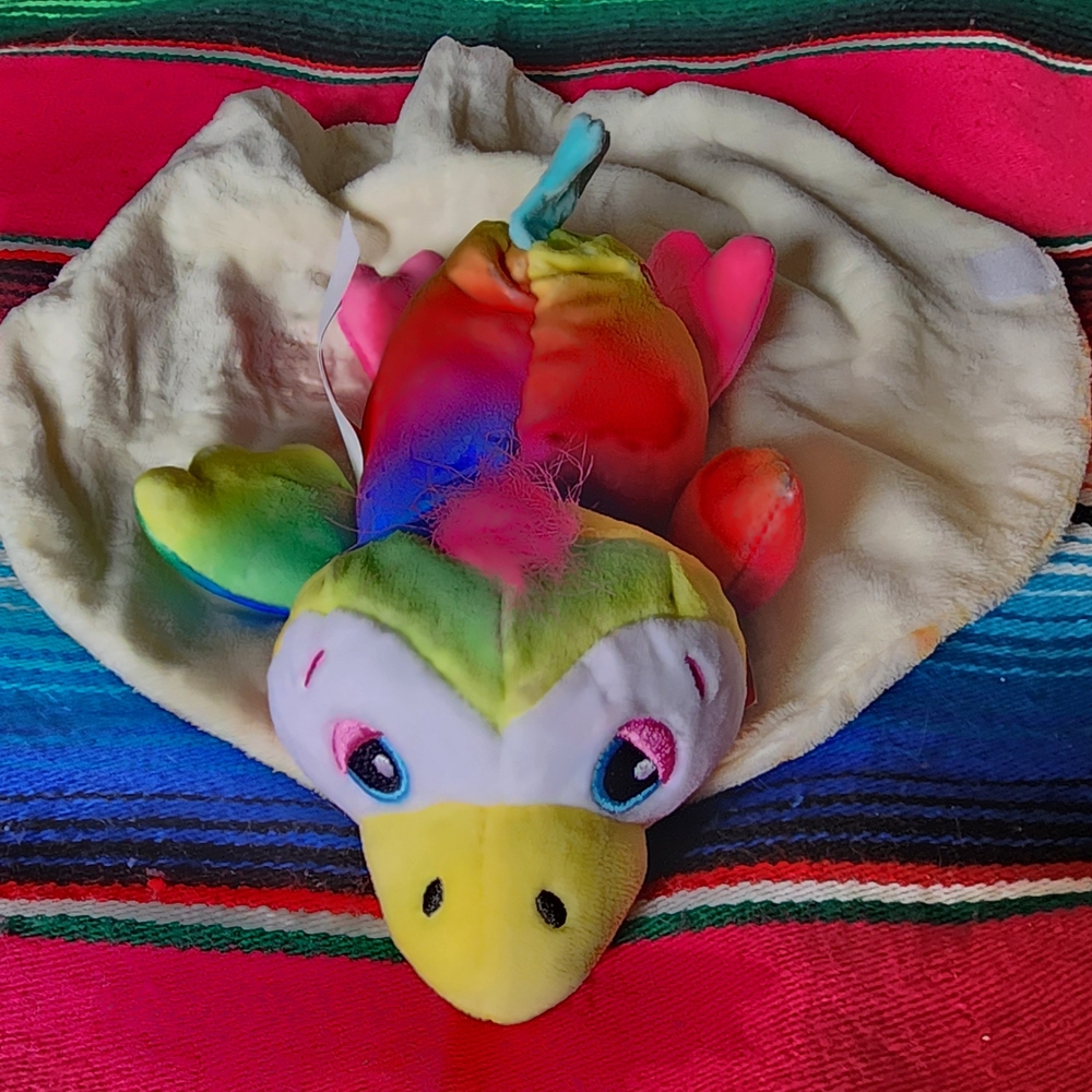 Colorful Plush Dinosaur Toy